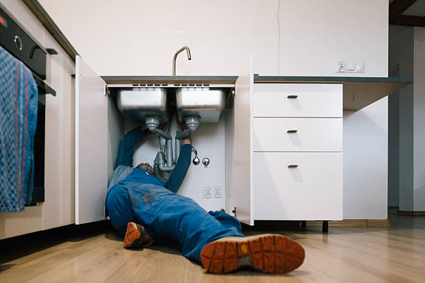 Professional Plumbing technician working in Noble, OK